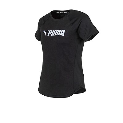 Camiseta PUMA POWER Logo Love Mujer PUMA Black