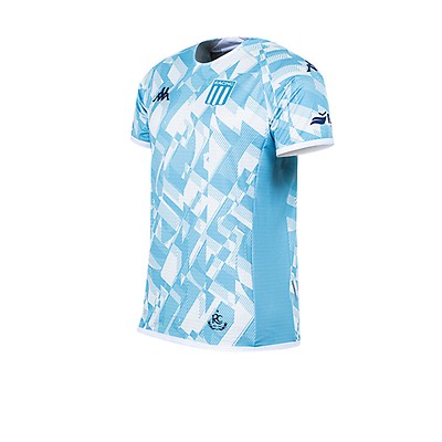 Camiseta De Racing Kappa Tercer Recambio Celeste Solo Deportes