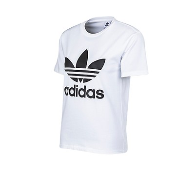 Remera Adidas Trefoil Mujer Blanca Solo Urbano