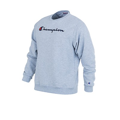 Champion sweater grau top blanco