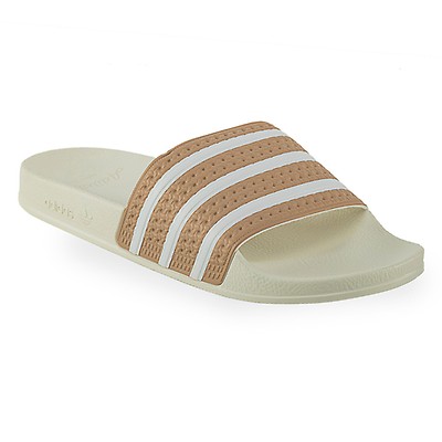 Ojotas Adidas Adilette Blanca Solo Urbano