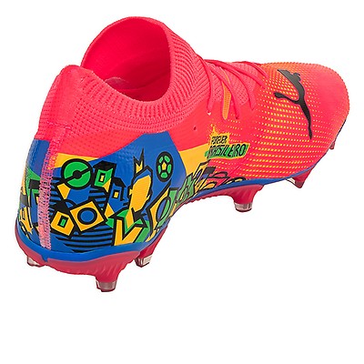 Botines De Futbol Puma Future 7 Ultimate Neymar Junior FG AG Rosa Solo Deportes