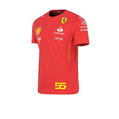 Remera Puma Scuderia Ferrari Team Roja Solo Deportes