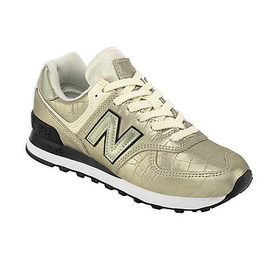 New balance 574 plateadas mujer best sale