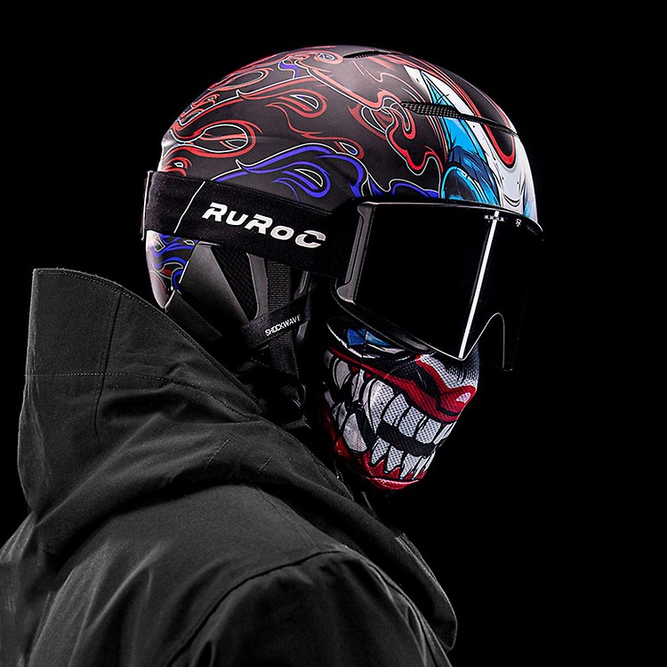 camo snowboard helmet