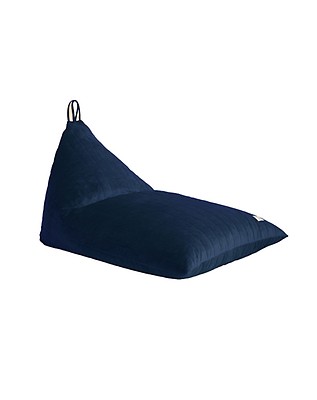 Nobodinoz - Coussin Lune NIGHT BLUE