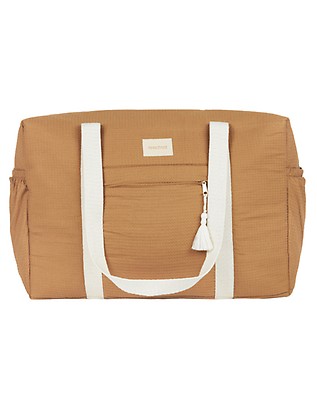 Sac isotherme pour biberon et déjeuner Nobodinoz Caramel