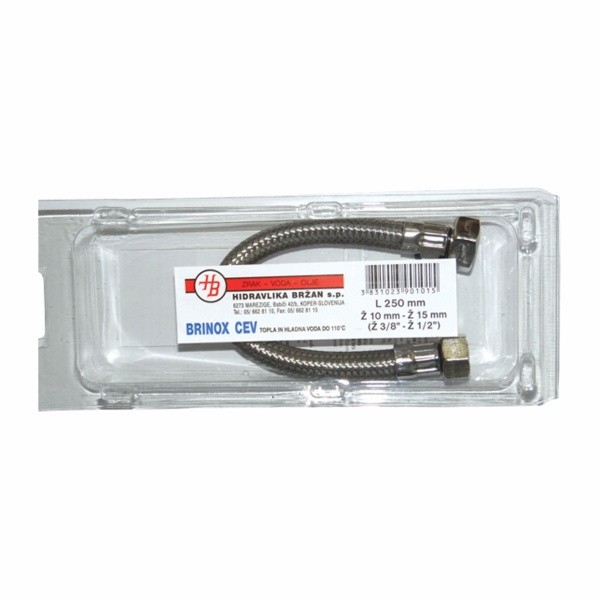 VEZNA CEV ZA KOTLIČEK BRINOX 250 15 MM-10 MM