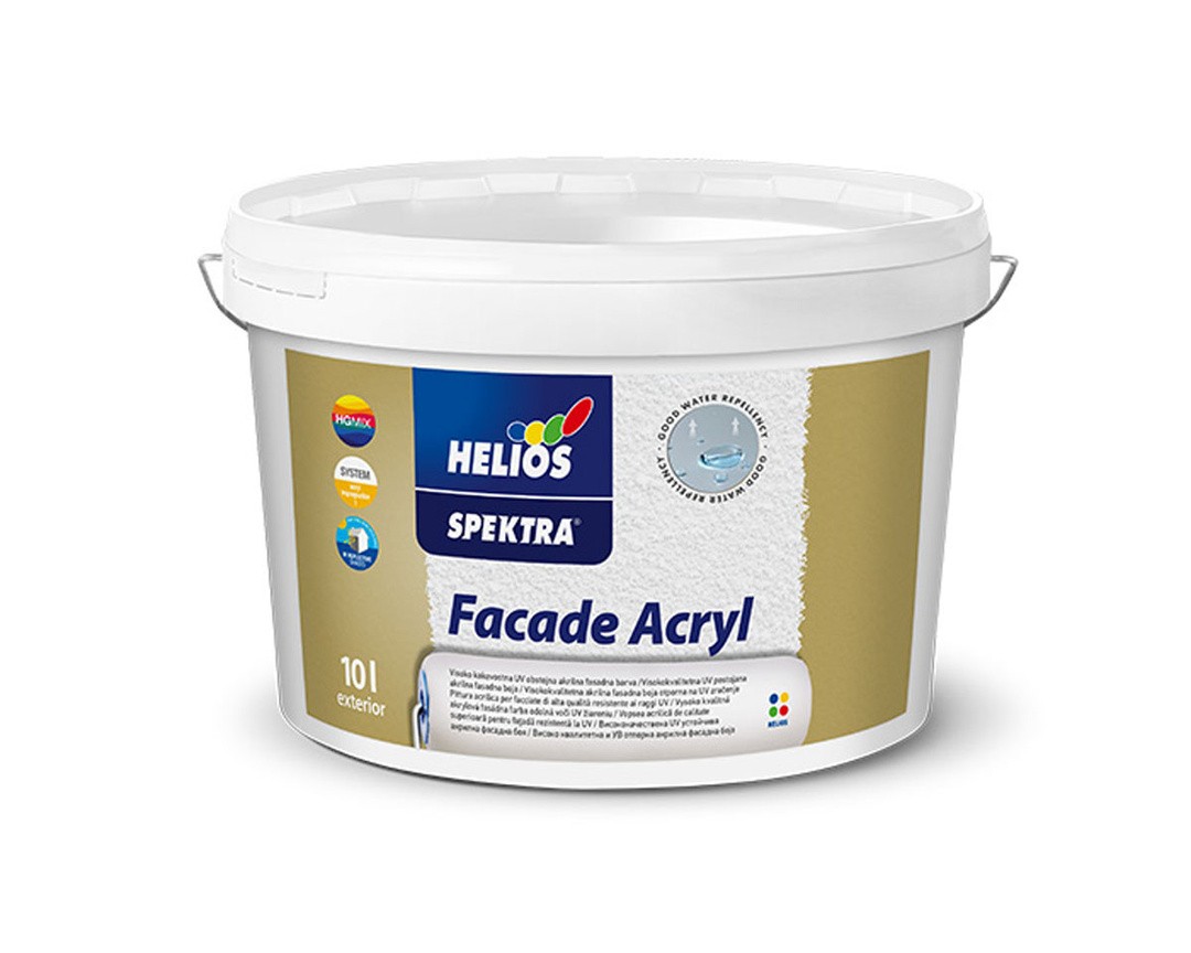 FASADNA BARVA HELIOS SPEKTRA AKRILNA 10 L B1