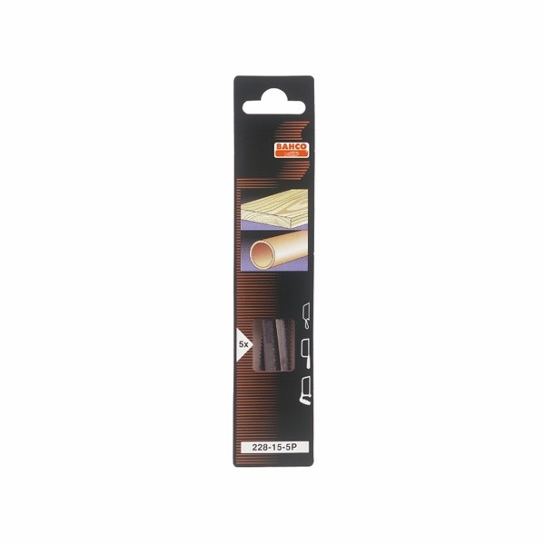 LIST MINI ŽAGE ZA LES BAHCO 150 MM, 5 KOS