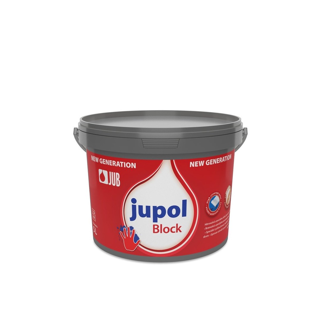 SPECIALNA BARVA JUB JUPOL BLOCK BELI 5 L