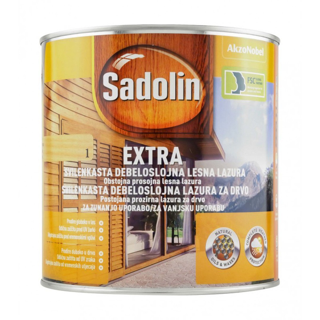 DEBELOSLOJNI PREMAZ SADOLIN EXTRA 9 PALISANDER 2.5 L