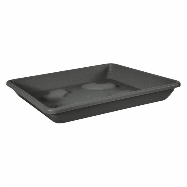 PE PODSTAVEK ZA LONEC KVADRAT 30 CM ANTRACIT