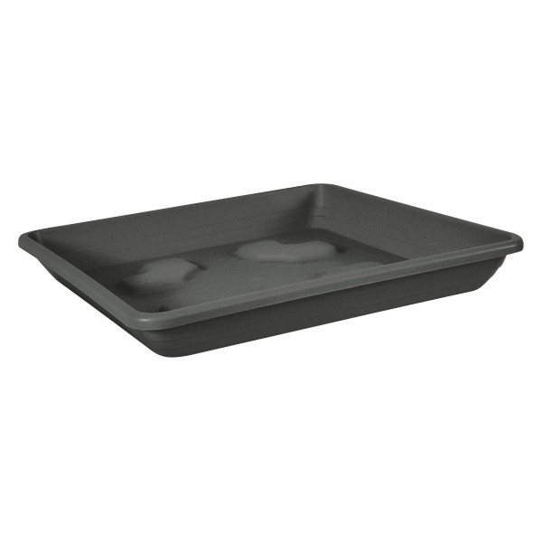 PE PODSTAVEK ZA LONEC KVADRAT 42 CM ANTRACIT