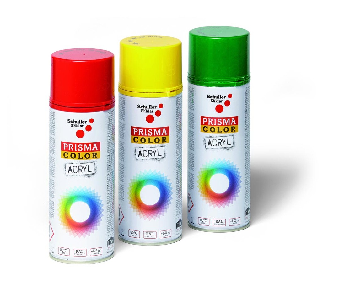 BARVNI SPREJ PRISMA COLOR ACRYL RAL.: 7011 400 ML T. SIVA