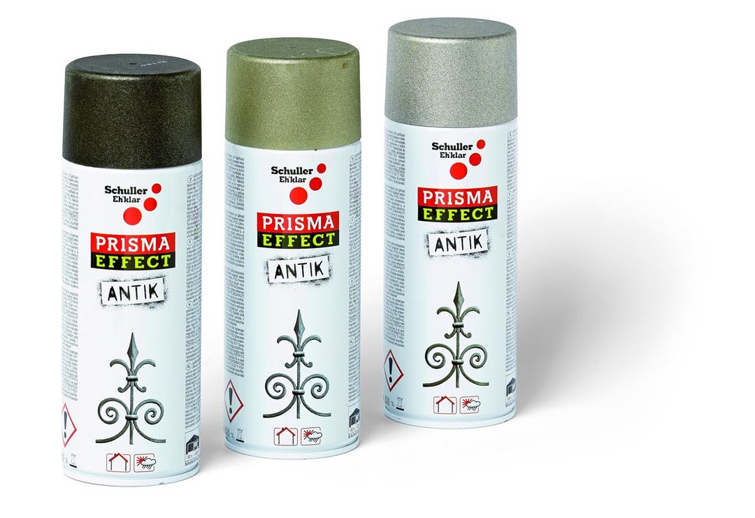 BARVNI SPREJ PRISMA EFEKT ANTIK SREBRNO SIVA 400ML
