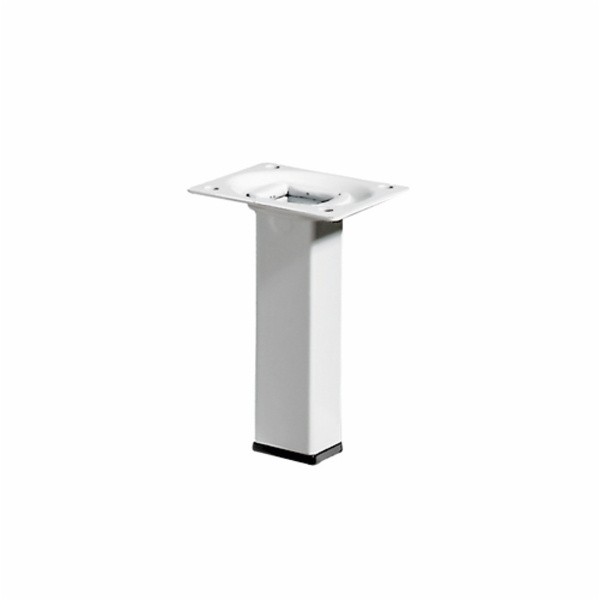 POHIŠTVENA NOGA HETTICH DIY,OGLATA 25X25X100 MM, BELA