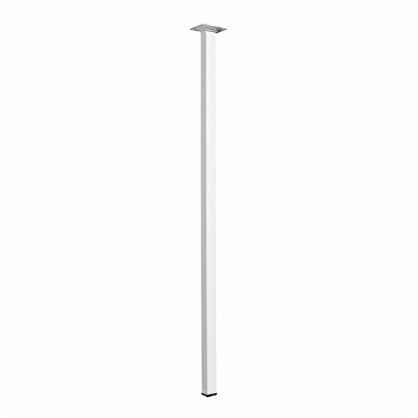 POHIŠTVENA NOGA HETTICH DIY, OGLATA 25X25X800 MM, BELA