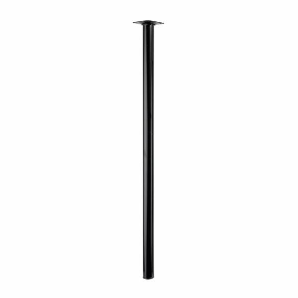 POHIŠTVENA NOGA HETTICH DIY, OKROGLA FI 30X700 MM, ČRNA