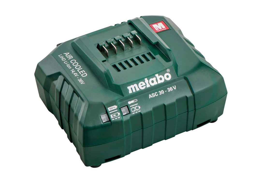 POLNILNIK METABO ASC 30-36 V, 14,4 - 36 V, "AIR COOLED"