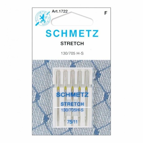 DODATKI ZA ŠIVALNE STROJE SCHMETZ STROJNE IGLE STRETCH 75 5 KOS