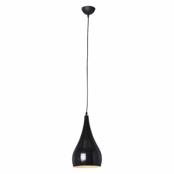 VISEČA SVETILKA-LESTENEC FEROTEHNA WHP-863B 1X60W MAX. E27 2697 ČRNA FI150