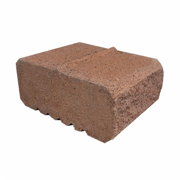 BETONSKI IZDELEK GOREC LOMLJENI ŠKARPNIK 25X14X32 CM ORANŽEN