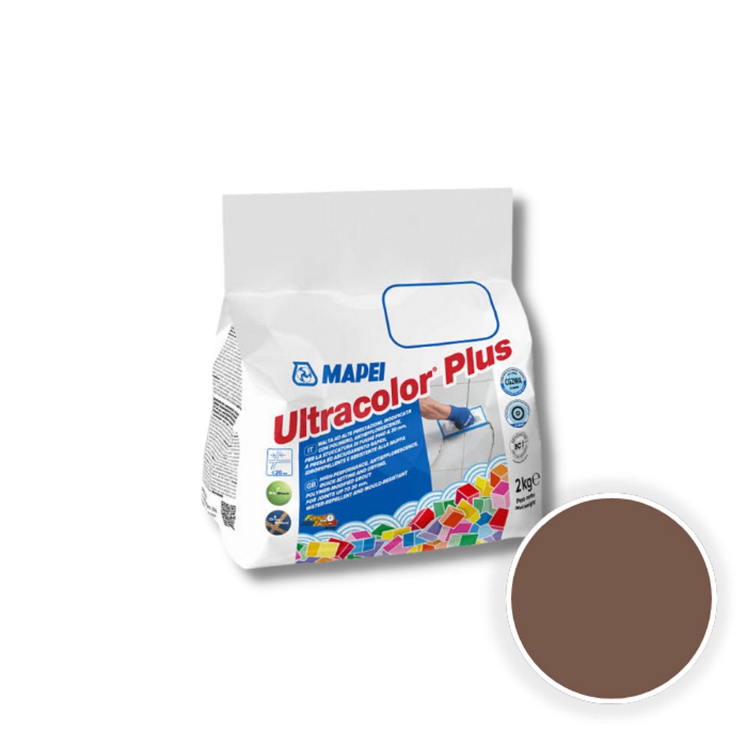 FUGIRNA MASA MAPEI ULTRACOLOR PLUS 144 2 KG ČOKOLADNA RJAVA