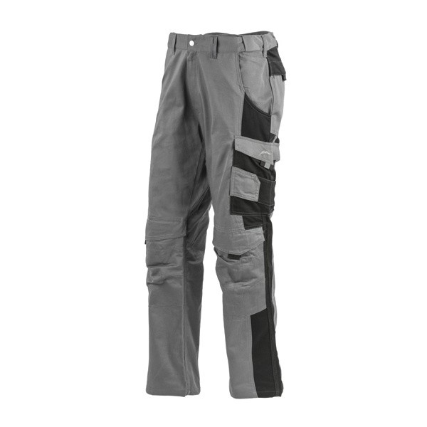 DELOVNE HLAČE ALBATROS DO PASU PROFI LINE ŠT.2XL SIVO/ČRNE