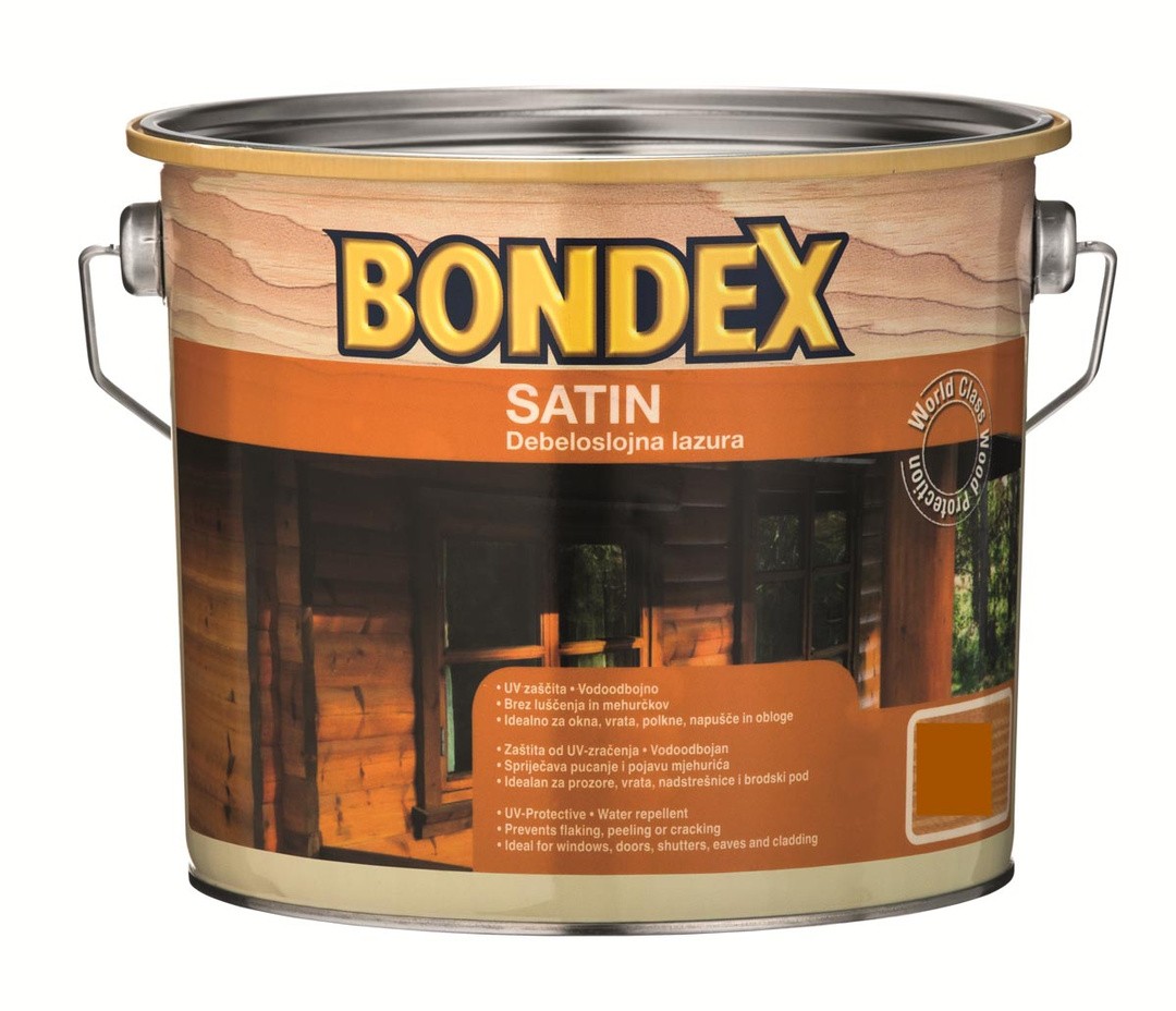 DEBELOSLOJNI PREMAZ BONDEX SATIN 2.5L 002 BOR