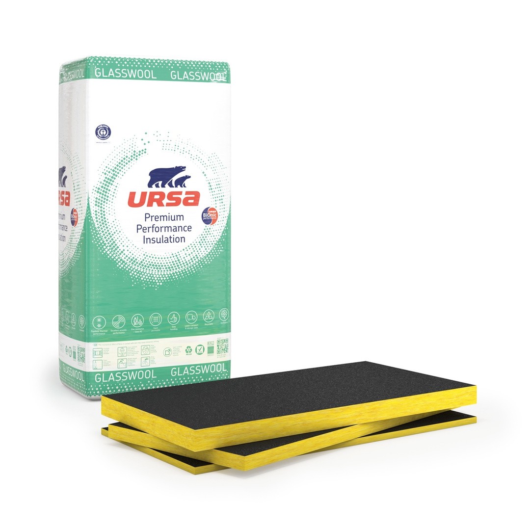 STEKLENA VOLNA ZA FASADE URSA FDP 2/VR 20 CM PAL=45 M2, ZAV=2.25 M2
