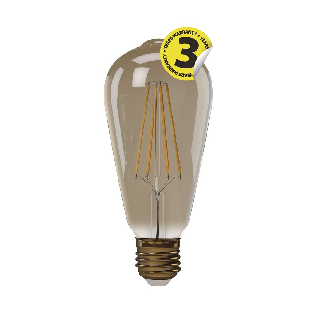 LED ŽARNICA E27 EMOS VNT ST64 4W WW 230V VINTAGE KONUS