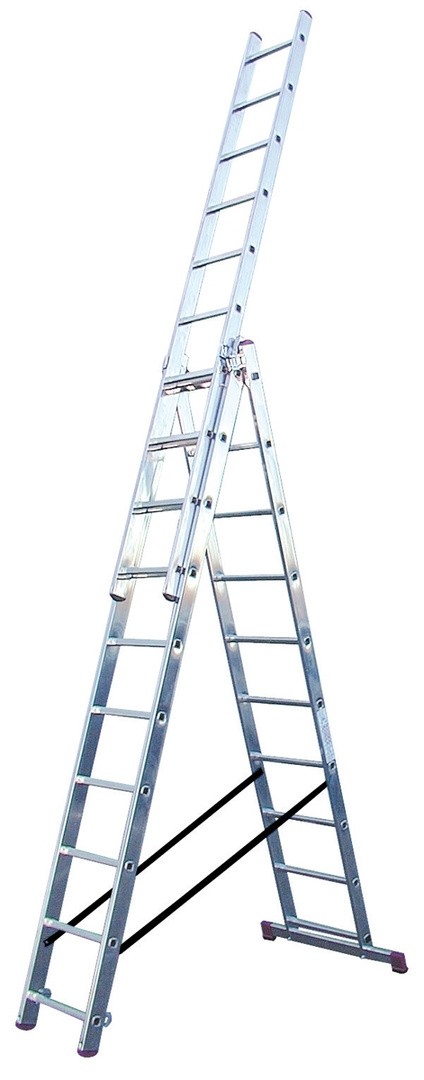 TRODELNA LESTEV KRAUSE CORDA 3X10 STOPNIC 2.8M DELOVNA VIŠINA 7M