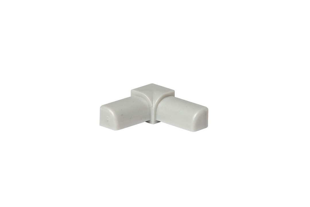 ZAKLJUČEK JMK PVC PP KOTNI ČEP 10MM SREBRNA (1ZAV=2KOS)