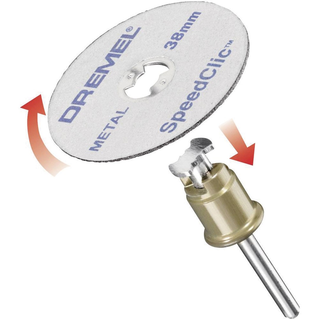 PRIBOR ZA ORODJA DREMEL DREMEL SC406 VSTOPNI KOMPLET EZ SPEEDCLIC