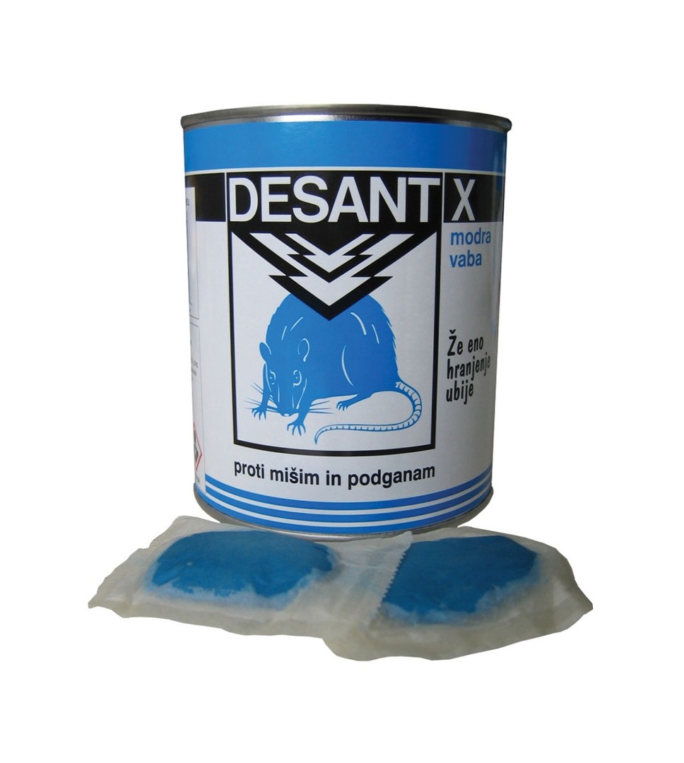 RODENTICID DESANT X MODRA VABA 150 G