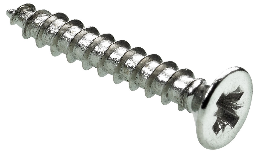 VIJAK ZA KLAVIRSKO SPONO HETTICH DIY 2.5X16 MM, PONIKLJAN, V ZAVOJU JE 50 KOS