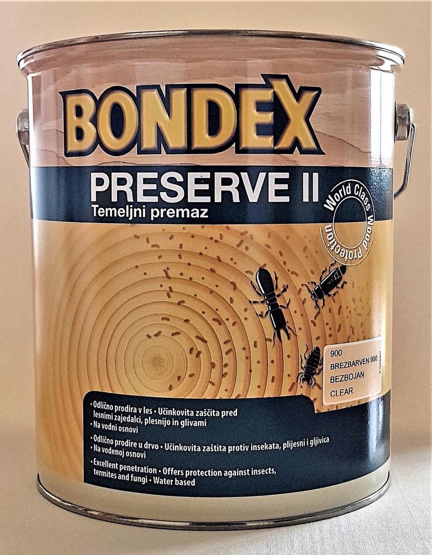 TEMELJNI PREMAZ BONDEX PRESERVE III 5 L