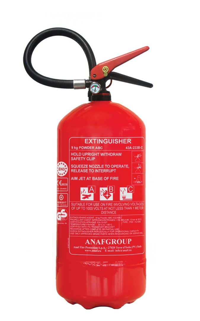 GASILNI APARAT ANAF PS9-HJ ABC 9KG PRAH