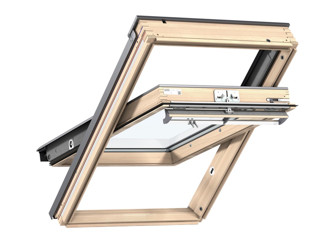 STREŠNO OKNO VELUX GGL SK08 3068 114X140 CM, LESENO