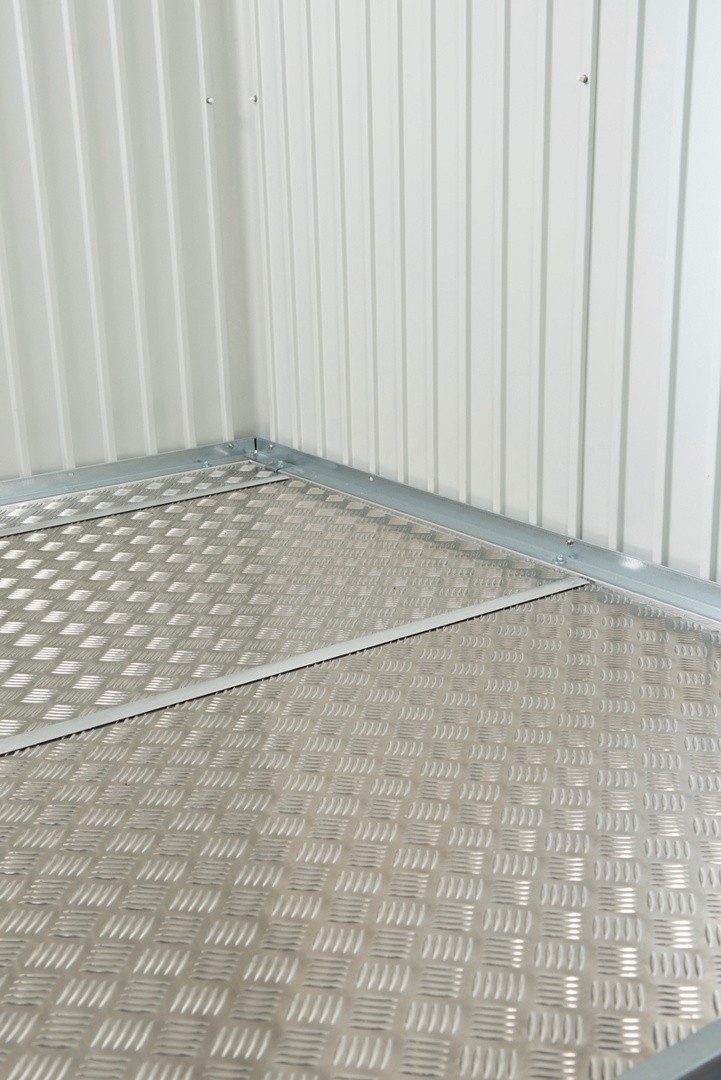 DODATKI ZA KOVINSKE HIŠKE BIOHORT 243.5X123.5 CM ALUMINIJ. TALNA PLOŠČA ZA H1 IN P1