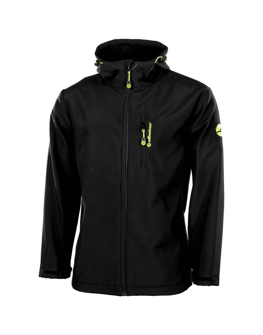 JAKNA ALBATROS LAWRENCE M ČRNA SOFTSHELL