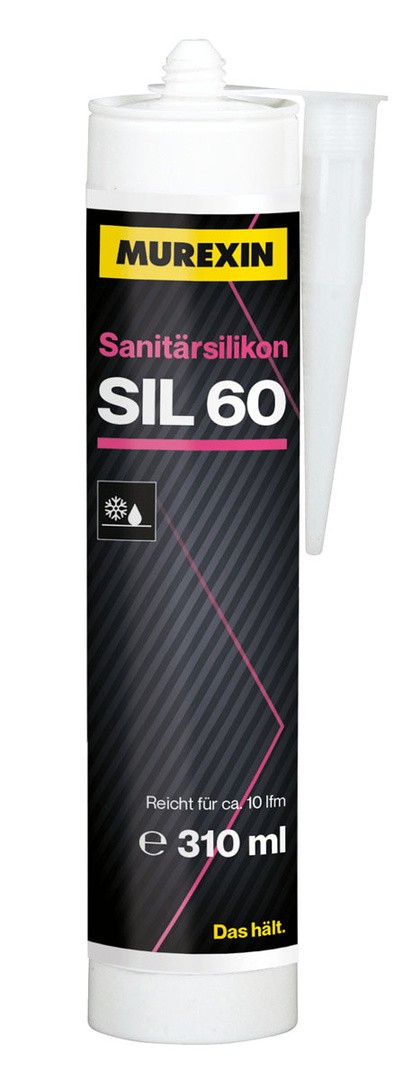 SILIKONSKA TESNILNA MASA MUREXIN SIL 60 310ML 132 - SVILENO SIVA