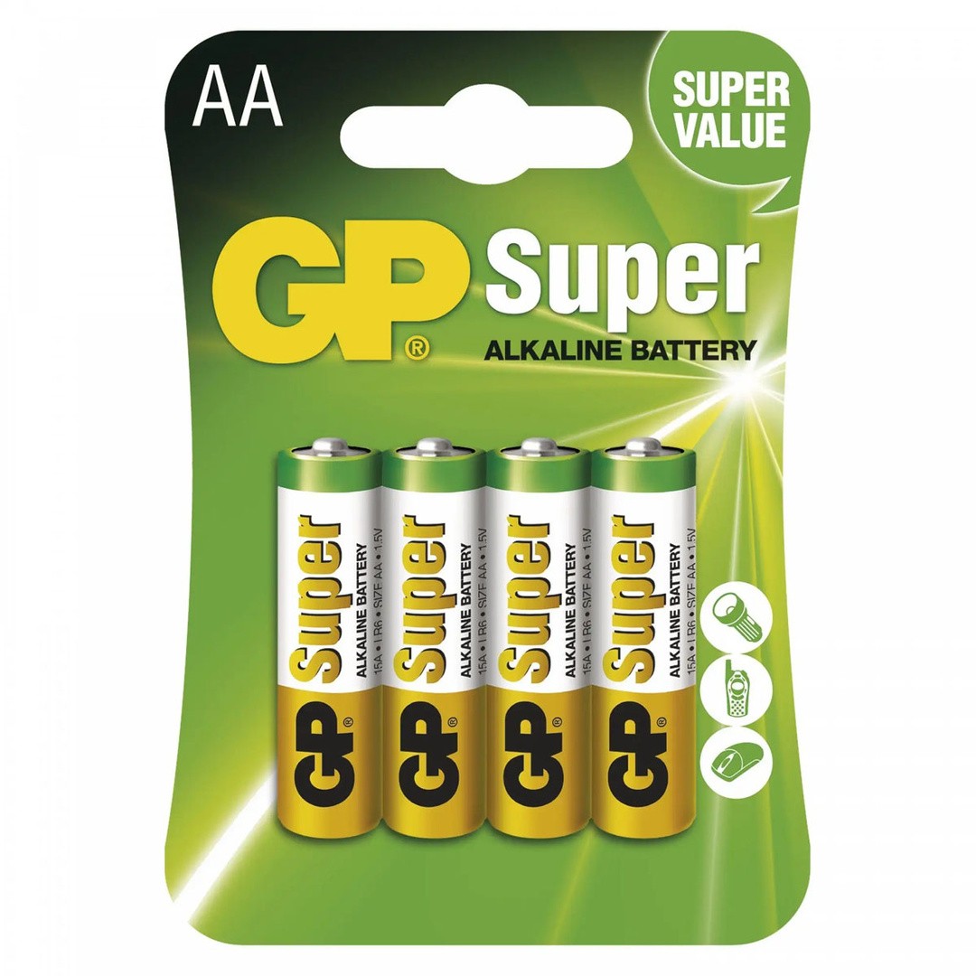 ALKALNI BATERIJSKI VLOŽEK EMOS GP SUPER LR6 4BL