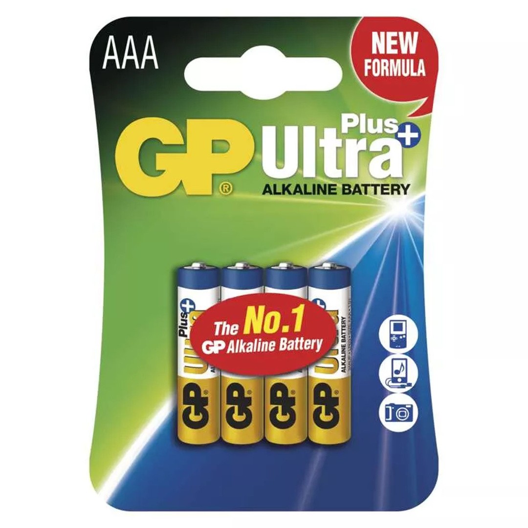 ALKALNI BATERIJSKI VLOŽEK EMOS GP ULTRA PLUS LR03 4BL