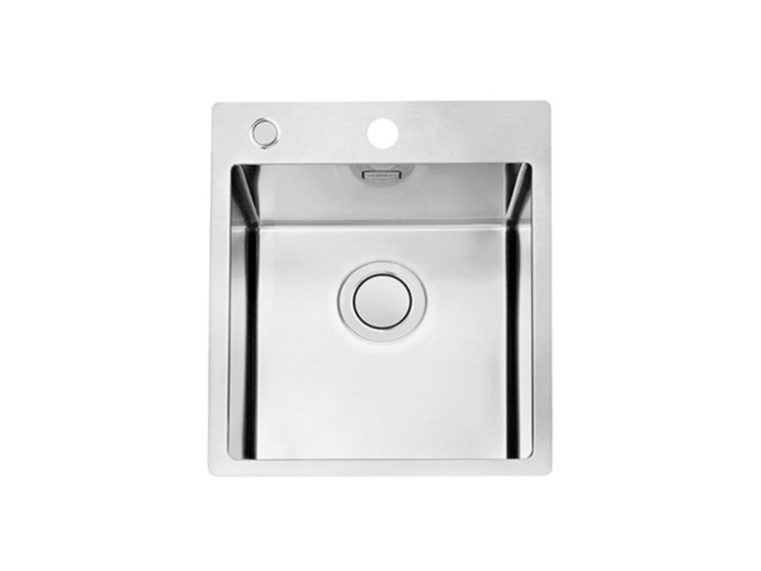 NERJAVNO POMIVALNO KORITO ALVEUS PURE UP 10, SATIN 405X525 MM