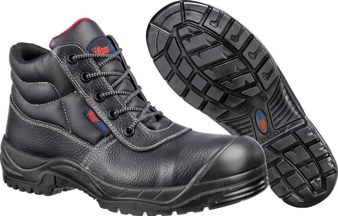 VISOKI DELOVNI ČEVLJI FOOTGUARD COMPACT MID ŠT.47, ČRN S3 SRC