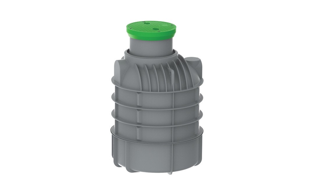 REZERVOAR ZA DEŽEVNICO ROTO REZERVOAR ZA VODO ROCKO 1.700 L,FI=1300X2050,BAP