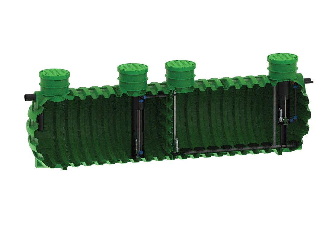 MALA ČISTILNA NAPRAVA ROTO ČISTILNA NAPRAVA 100 PE ROGREEN PRO, SBR, BPP