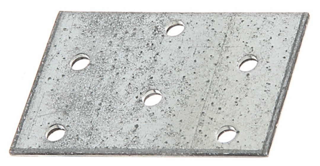 VEZNI ELEMENT ALBERTS 60X40 MM PLOŠČATI PERFORIRAN